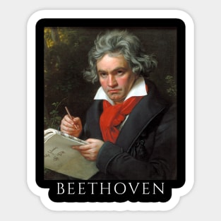 beethoven Sticker